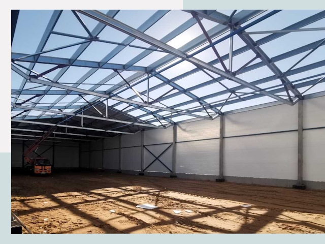 Строительство сенохранилищ в Протвино