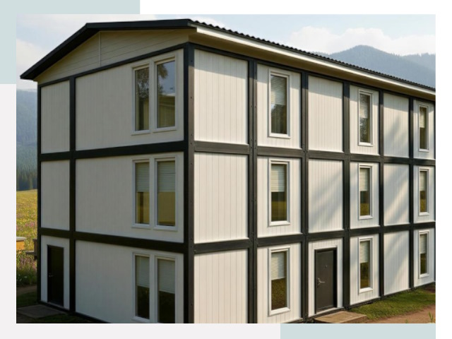 Модульные общежития в Протвино