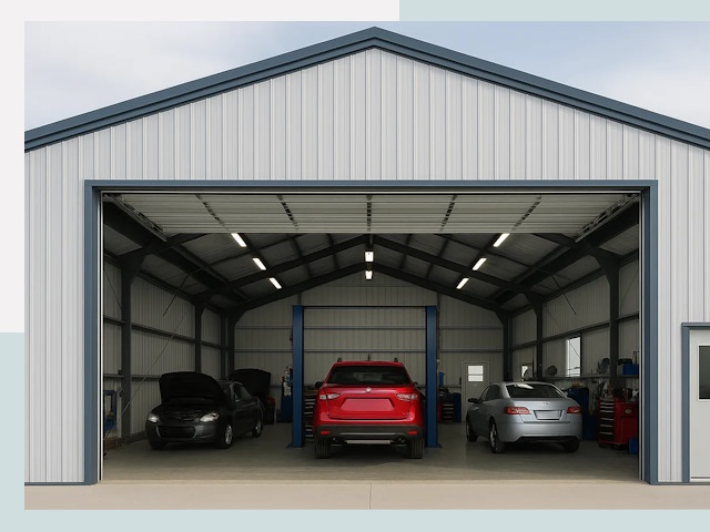 Ангары из сэндвич панелей от 611 руб. в Протвино