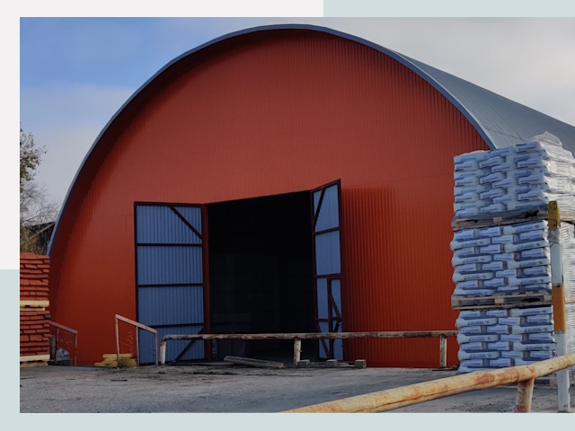 Полукруглые ангары по цене от 611 руб. в Протвино