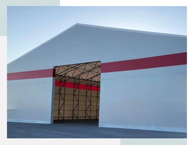 Быстровозводимые ангары в Протвино