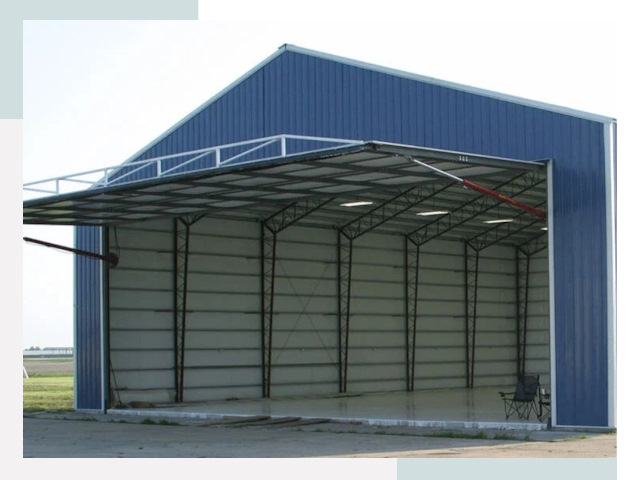 Прямо стенные ангары в Протвино