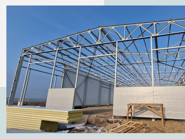 Утепленные ангары в Протвино от 611 руб. за м²