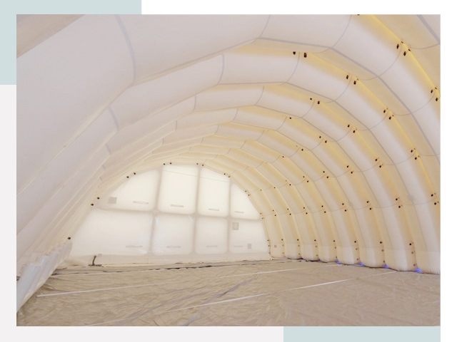 Пневмокаркасные ангары в Протвино