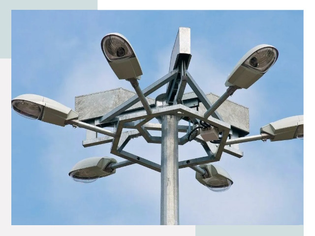 Монтаж осветительных мачт в Протвино