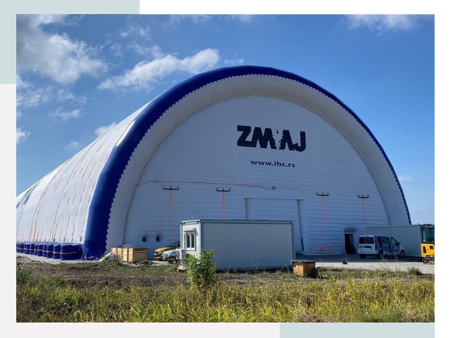 Брендирование ангаров в Протвино