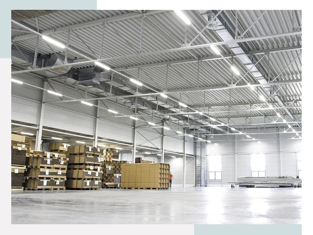 Освещение ангаров в Протвино