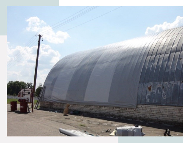 Ремонт ангаров в Протвино