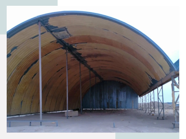 Реконструкция ангаров в Протвино